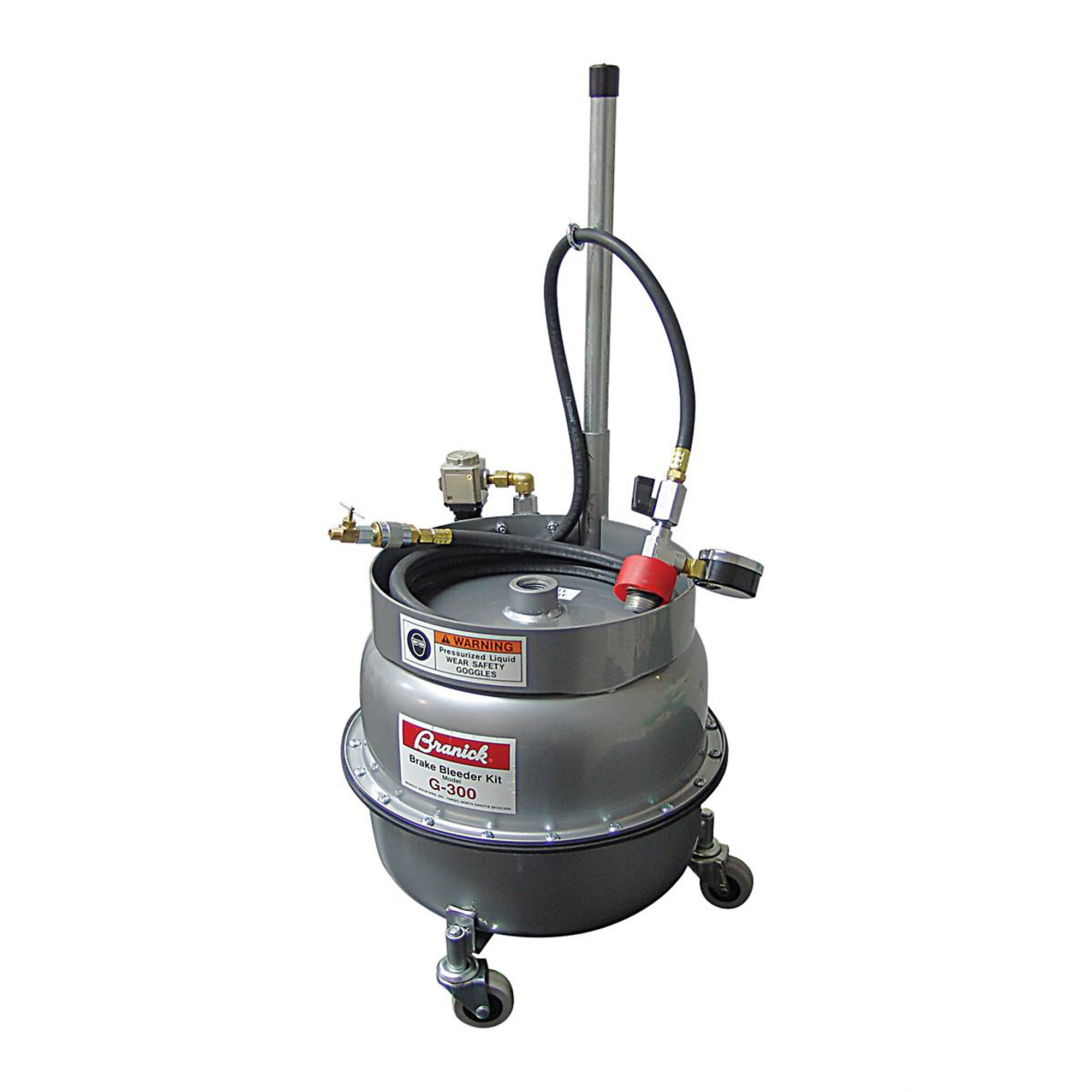 Branick Brake Bleeder with 2 Universal Adapters, Model# BRAG300